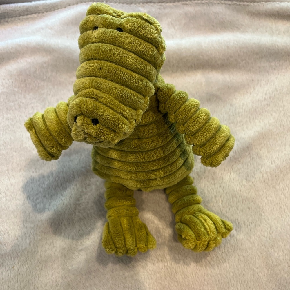 Jellycat Green Corduroy Alligator Plush